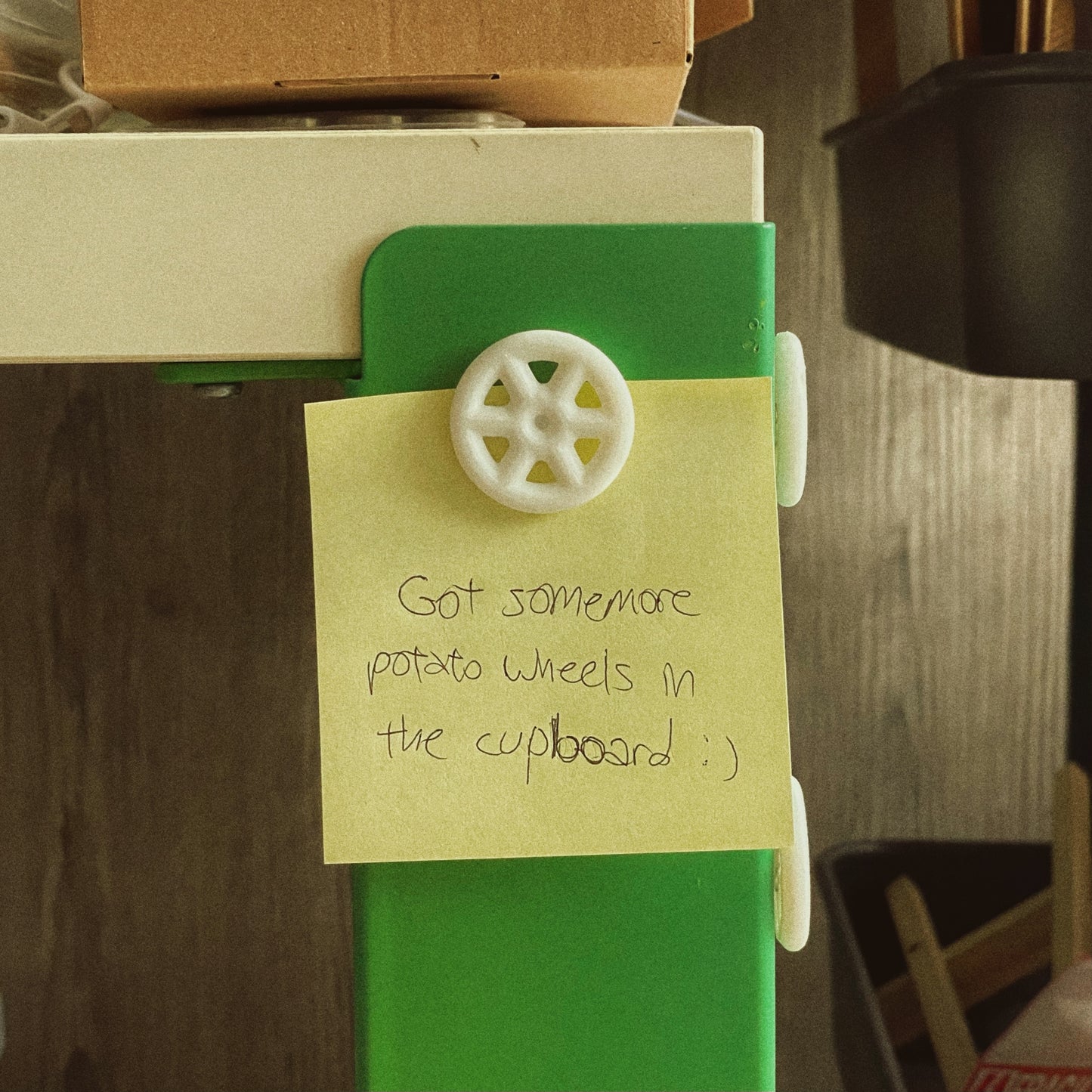 Potato Wheel Snack Magnet
