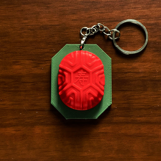 Ang Ku Kueh Keychain