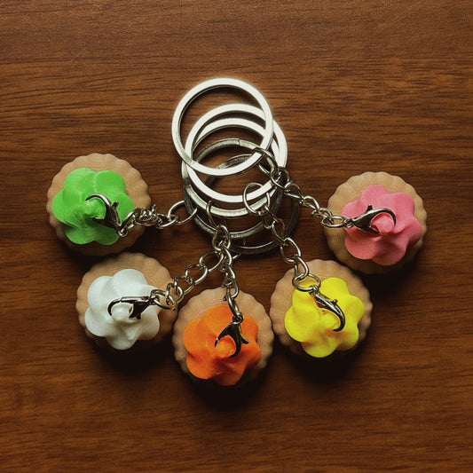 Gem Biscuit Keychain